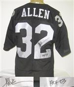 Marcus allen Autograph Authentic Style Jersey