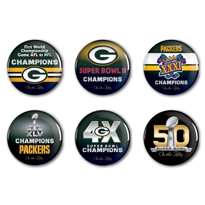 Green Bay Packers Buttons