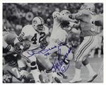 John Brockington And Ken Bowman Autograph 8x10 Photo