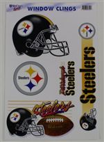 Pittsburgh Steelers Window Cling Sheet