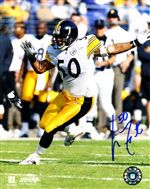 Pittsburgh Steelers Larry Foote Autograph 8x10 Photo