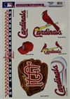 St. Louis Cardinals Window Cling Sheets