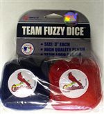 St. Louis Cardinals Fuzzy Dice
