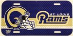 St. Louis Rams License Plate Frame - Plastic