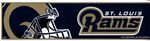 ST. Louis Rams Bumper Sticker