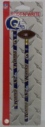 St. Louis Rams Pencil And Eraser Set