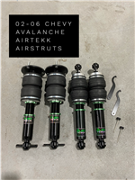 02-06 CHEVY AVALANCHE 1500 2500 AIRTEKK AIRSTRUTS