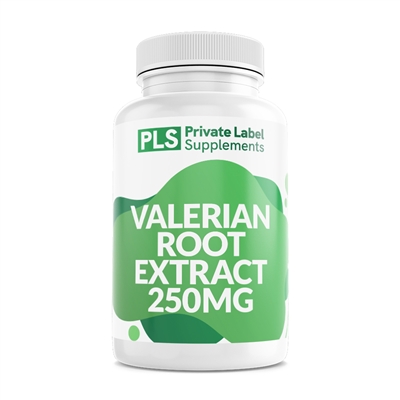 Valerian Root Extract 250mg private label white label supplement