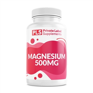 Magnesium 500mg private label white label supplement