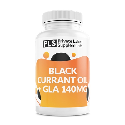 BLACK CURRANT OIL + GLA private label white label supplement