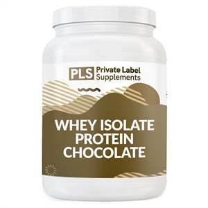 100% Whey Isolate Protein Chocolate private label white label supplement