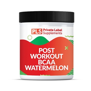 Post Workout BCAA Watermelon private label white label supplement