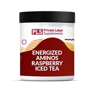 Energized Aminos Raspberry Iced Tea private label white label supplement