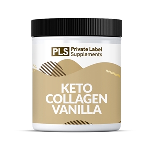 KETO COLLAGEN (VANILLA) private label white label supplement