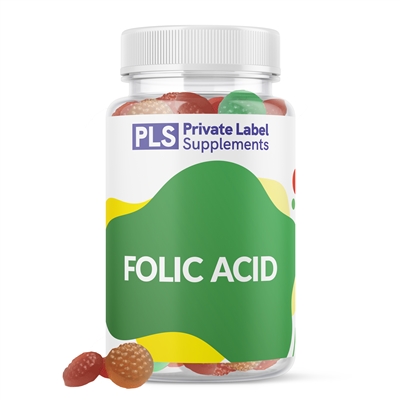 FOLIC ACID private label white label supplement