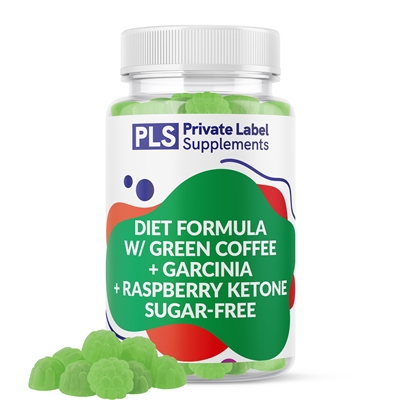 DIET FORMULA W/ GREEN COFFEE + GARCINIA + RASPBERRY KETONE SUGAR FREE private label white label supplement