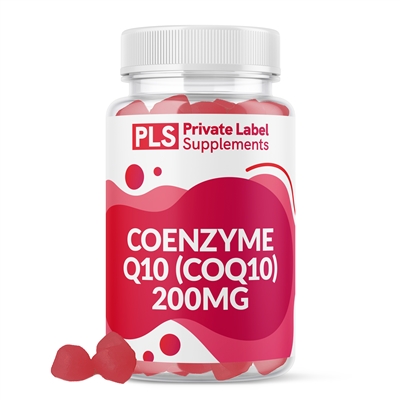 COENZYME Q10 (CoQ10) 200MG private label white label supplement