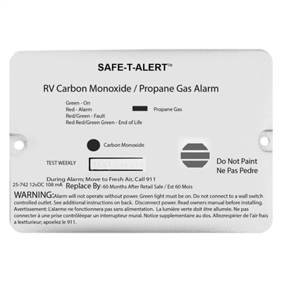 Safe-T-Alert Carbon Monoxide/ Propane Leak Detector