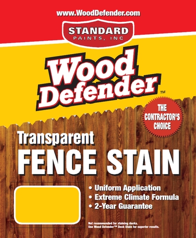 Transparent Fence Stains- 1 Gallon