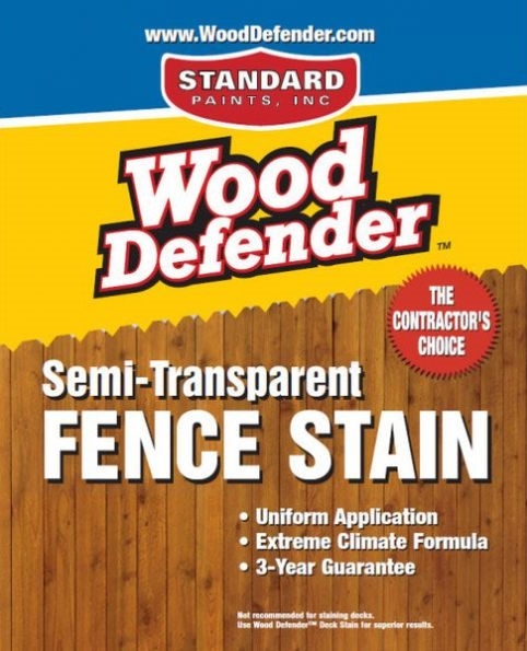 Semi-Transparent Fence Stains- 1 Gallon