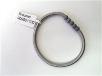 14040399-4 925 Silver w/Rubber Bracelet