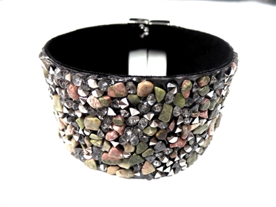 23004-15 Gem Stone Fashion Bracelet (L)