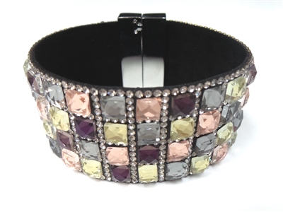 23004-02 Gem Stone Fashion Bracelet (L)