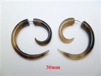 33342 Buffalo Horn Earring