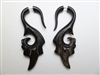 33343 60mm Buffalo Horn Earring