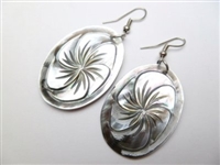 33372-20 MOP Shell Earring