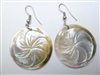 33372-6 MOP Shell Earring