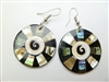 33373-10 MOP & Abalone Shell Earring