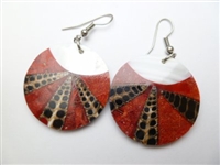 33373-20 MOP & Abalone Shell Earring