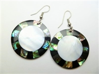 33373-26 MOP & Abalone Shell Earring