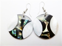 33373-31 MOP & Abalone Shell Earring