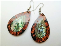 33373-4 MOP & Abalone Shell Earring