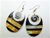 33373-5 MOP & Abalone Shell Earring