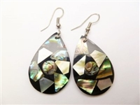 33373-8 MOP & Abalone Shell Earring