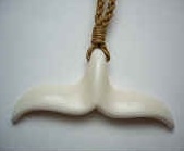 35041 Buffao Bone Pendant necklace