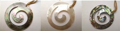 35054 MOP pendant Necklace