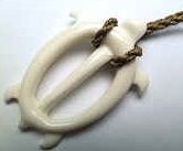 35160 Buffalo Bone Necklace