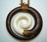 35413 Buffalo Bone Necklace