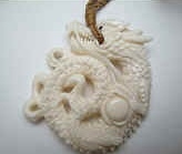 35426 Buffalo Bone Necklace