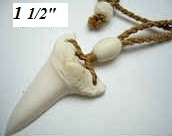 35452 Mako Shark Teeth Necklace