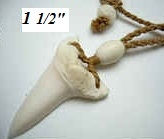 35453 Mako Shark Teeth Necklace