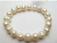 38001-10 10mm Fresh Water Pearl Bracelet