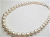 38427-6 7mm Fresh Water Water Pearl Necklace 18" w/925 Silver Claps