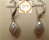 43235 Fresh Water Pearl Earring w/925 Silver Lever Back