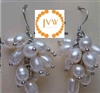 43236 Fresh Water Pearl Earring w/925 Silver Back