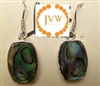 43277 Abalone Shell Earring w/925 Silver